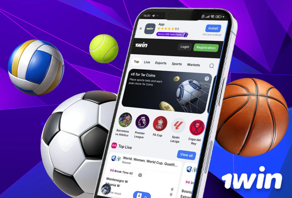 Betting Options in 1win India App